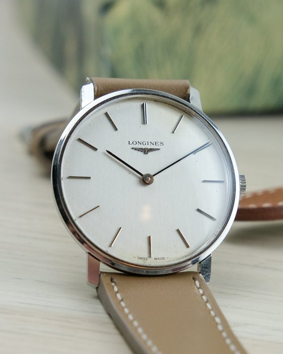 Preview of the first image of Longines - dresswatch "NO RESERVE PRICE" - 4132 - Unisex - 1960-1969.