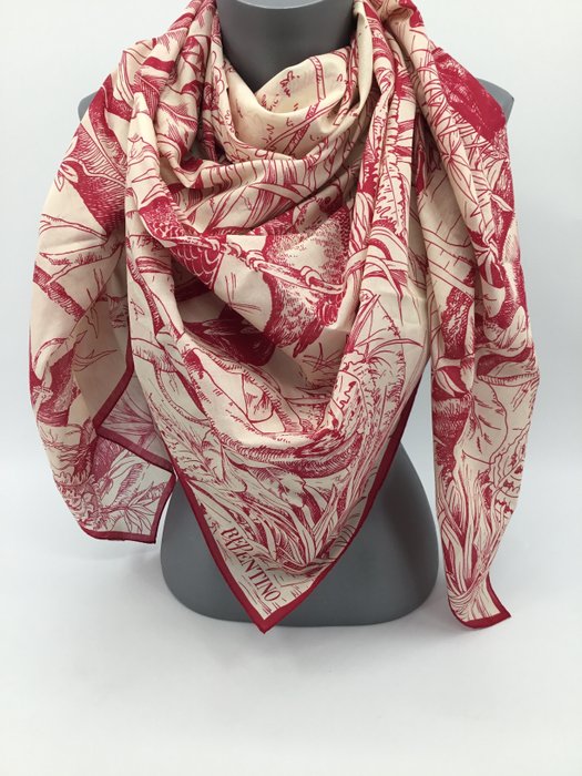 Red Valentino - 140/140 cm COTON - 围巾