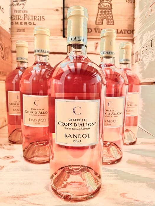2021 Chateau Croix d’Allons Les Terres de Cathedra - Bandol - 6 Bottiglie (0,75 L)