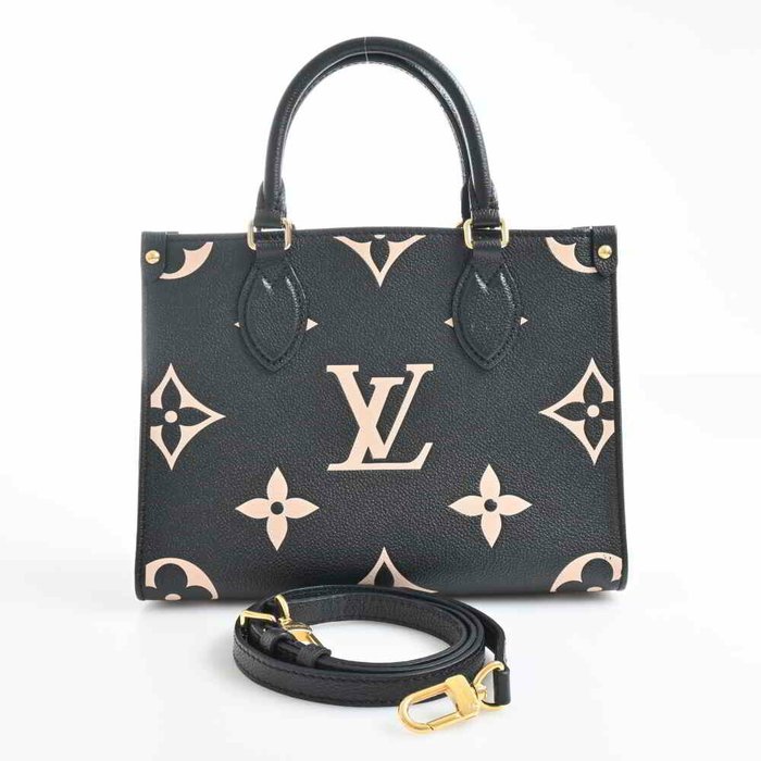 LOUIS VUITTON Grand Palais Monogram Empreinte Leather Shoulder Bag Tou