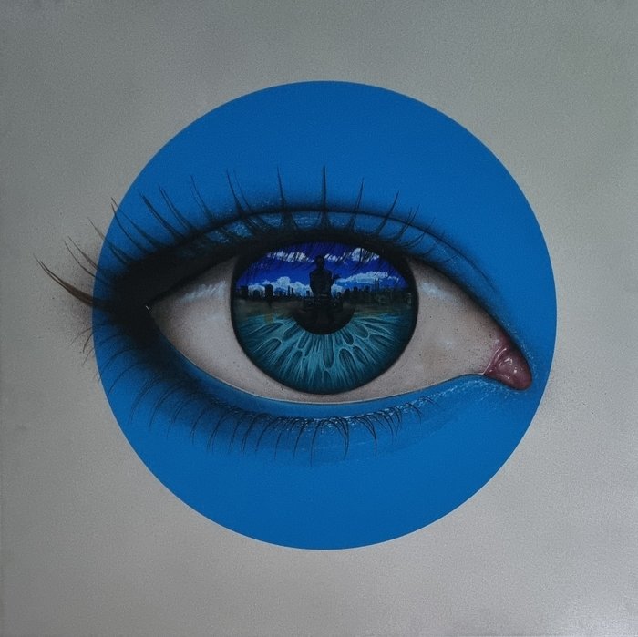 Preview of the first image of My Dog Sighs (XX-XXI) - Crylong (Blue - Aluminium).