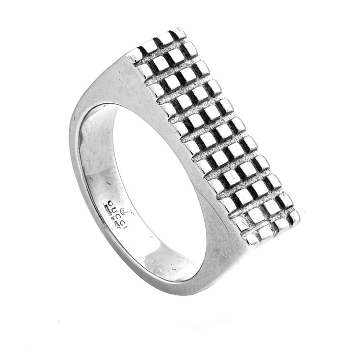 No Reserve Price - Gucci Ring - Silver 