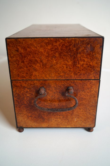 Image 3 of Jewellery box - wood-briar - Second half 19th century