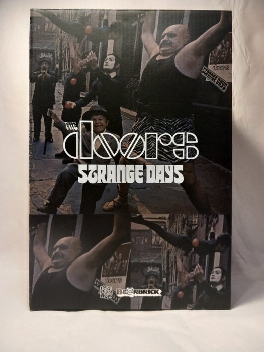 Image 3 of Medicom Toy Be@rbrick - Bearbrick x The Doors Strange Days 400% + 100%