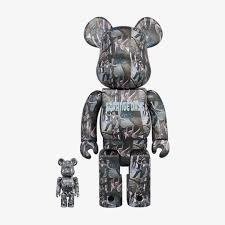 Preview of the first image of Medicom Toy Be@rbrick - Bearbrick x The Doors Strange Days 400% + 100%.