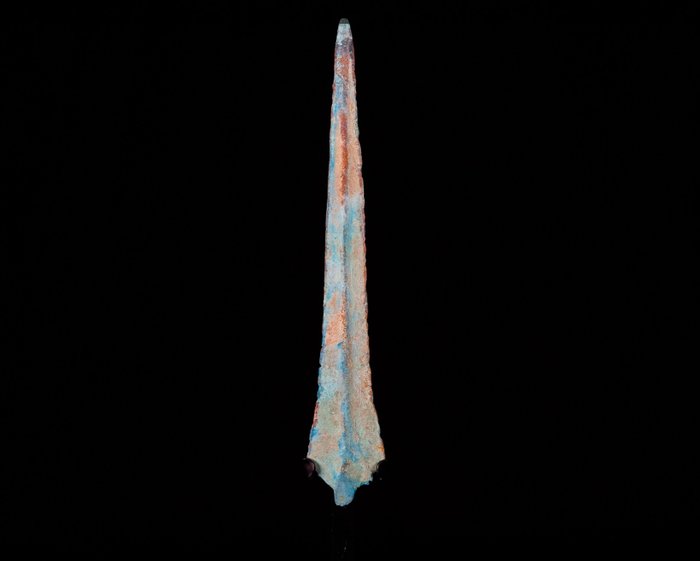 Loristanilainen Pronssinen keihäänkärki, 25,5 x 3,5 cm -Espanjan vientilupa - Keihäänpää