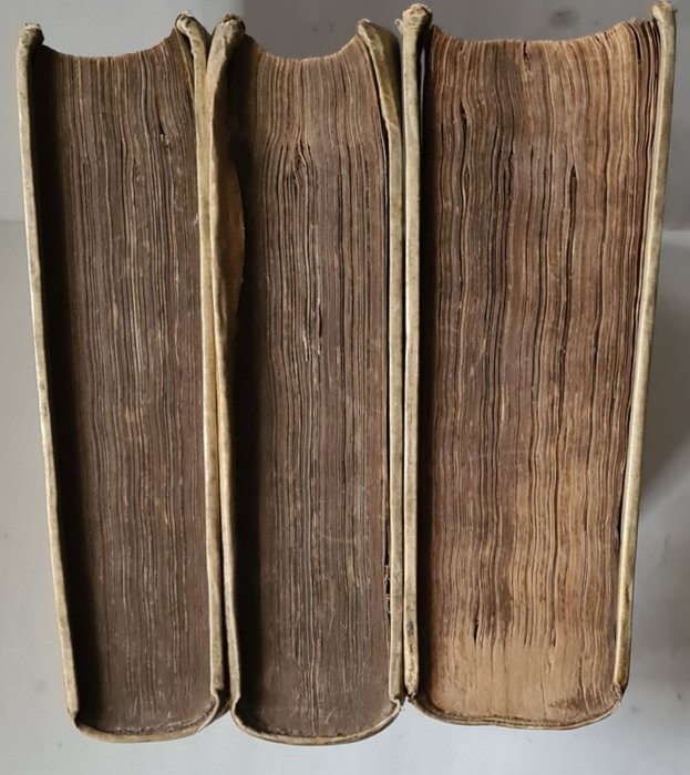 Augustinus Calmet – Het algemeen historisch, chronologisch, geografisch, naam- en woordenboek van den Bybel + Byvoegzel – 1725