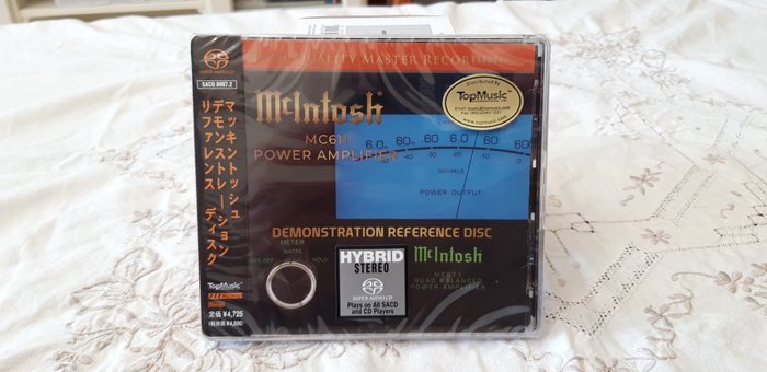 Musique classique - Multiple artists - SACD McIntosh MC 611 - Demonstration Reference Disc - SACD (Super Audio CD) - 2004