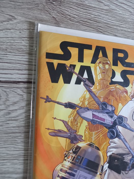 Image 3 of Star Wars #1 "Dynamic Forces Greg Land Cover" - Signed by legendary artist Greg Land!! With DF COA