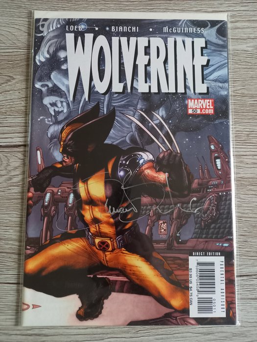 Image 2 of Wolverine #50 1ST PRINT ! - Signed by legendary artist creator Simone Bianchi!! With DF COA and Sea
