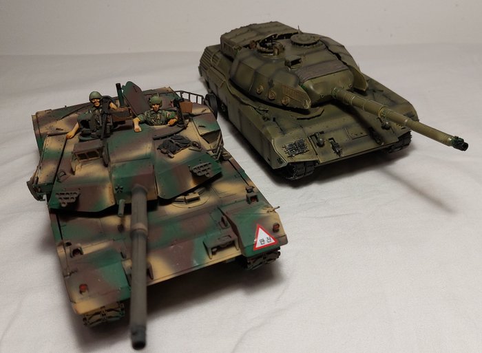 Preview of the first image of Trumpeter - Tank Soldiers Leopard C2 e K1 per diorama - 1990-1999.