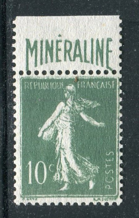 Preview of the first image of France 1924 - Superbe & Rare n° 188A Minéraline Neuf **.