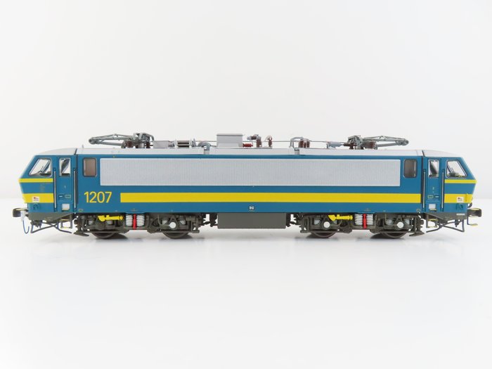 Image 2 of L.S.Models H0 - 12 088 - Electric locomotive - Series 12 With Magelan logo - NMBS