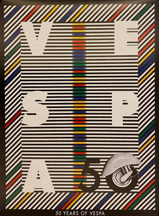 Milton Glaser - 50 YEARS OF VESPA - Années 1990