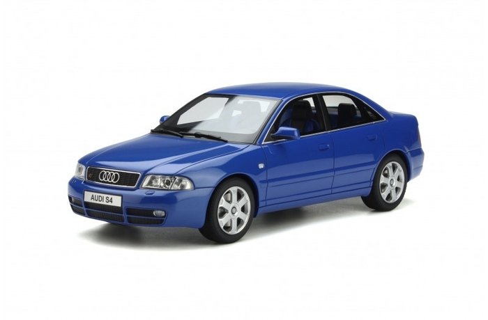Otto Mobile 1:18 - 模型轿车 - Audi S4 (B5) 2.7L BiTurbo - 限量编号版 2000 份