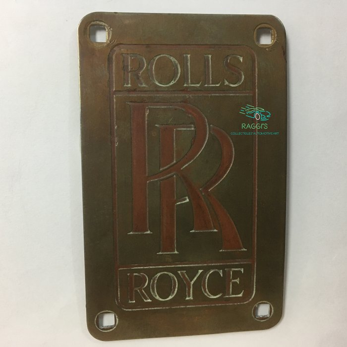 Image 2 of Emblem/mascot/badge - Stemma in ottone montato sulle Rolls-Royce tra il 1904 ed il 1906 - Rolls-Roy