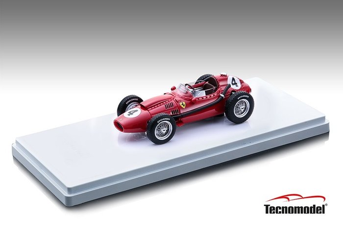 Image 2 of Tecnomodel - 1:43 - Ferrari Dino 246 #4 Francia GP 1958 - Mike Hawthorn - TM43-24A