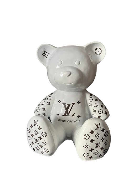 A Supreme x Louis Vuitton Teddy Bear Is up for Auction