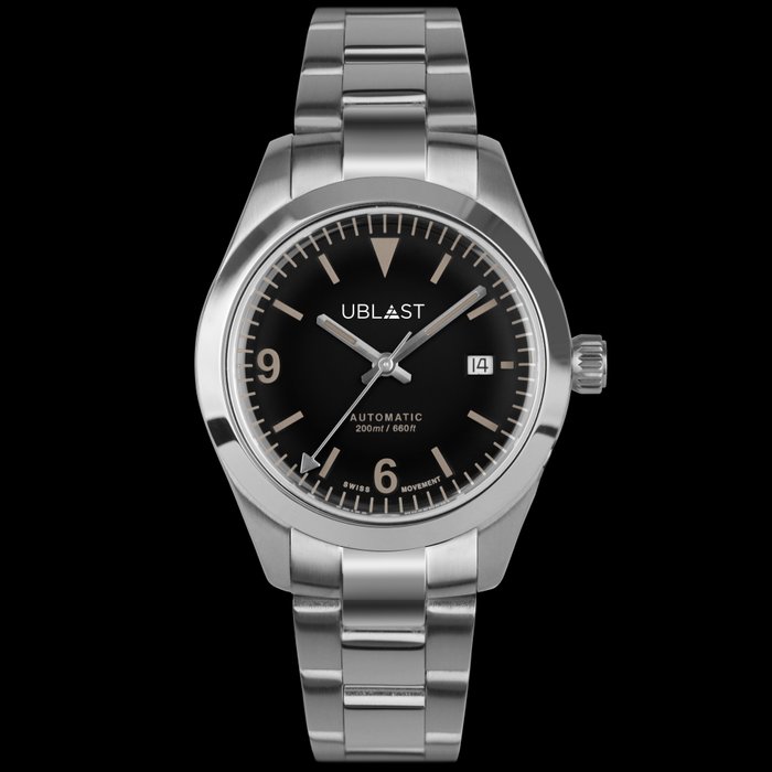 Preview of the first image of Ublast - Explorer - Automatic Swiss MOVT - UBEXDA40BK - Sub 20 ATM - Men - New.