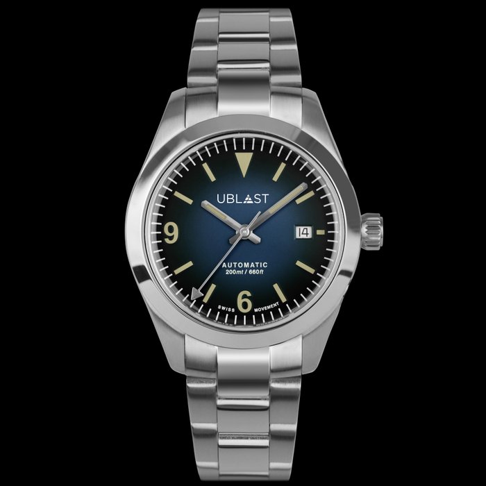 Preview of the first image of Ublast - Explorer - Automatic Swiss MOVT - UBEXDA40BU - Sub 20 ATM - Men - New.