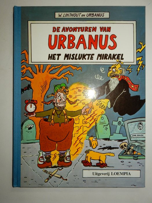 Preview of the first image of Urbanus 5 - Luxe Mislukte mirakel - Met relikwie afgestelde heilige - Gesigneerd - Hardcover - Firs.