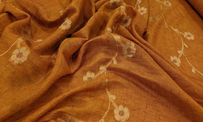 Splendido devore in Misto Seta - Tecido de cortina  - 645 cm - 300 cm