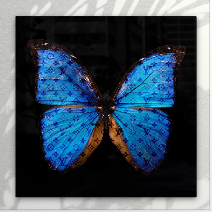 Preview of the first image of DALUXE ART - Louis Vuitton Butterfly.