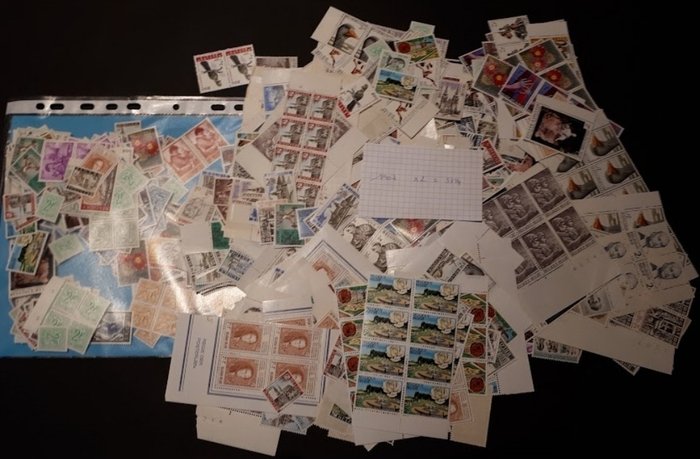 Image 3 of Belgium - A stock of postage valid stamps on stock cards in years - Plakwaarde 104.916 BEF = 2.600