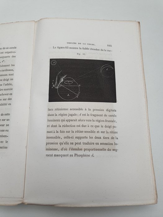 Image 2 of Dr. Serre - Essai sur les Phosphènes ou Anneaux Lumineux de la Rétine - 1853
