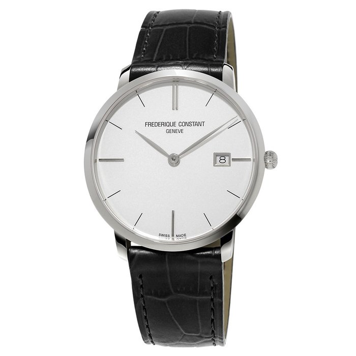 Frédérique Constant - BRAND NEW - Slimline Watch Steel FC-220S5S6 "NO RESERVE PRICE" - 没有保留价 - FC-220S5S6 - 男士 - 2011至现在