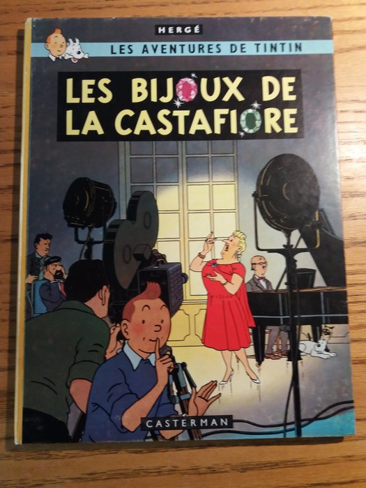 Preview of the first image of Tintin T21 - Les Bijoux de la Castafiore (B34) - C - First edition - (1963).