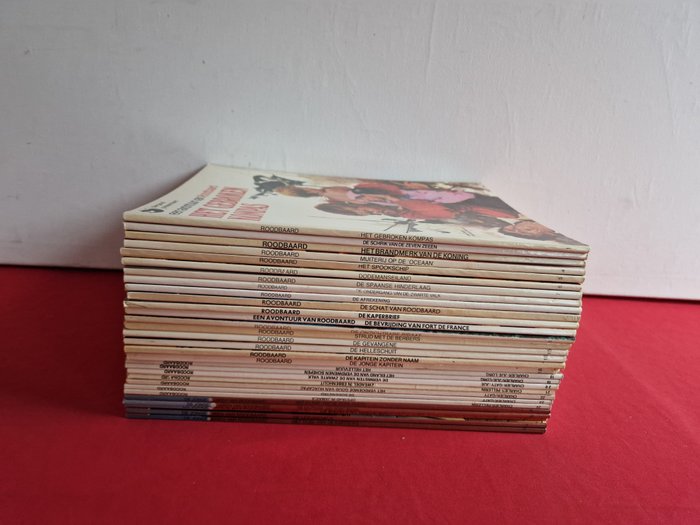 Image 2 of Roodbaard 1 t/m 24 - plus De Jonge Jaren 1 t/m 5 - compleet - Softcover - Mixed editions (see descr