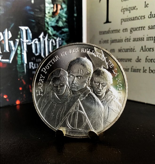 Harry Potter, France. 10 Euro 2021 "Harry Potter and the Deathly Hallows"