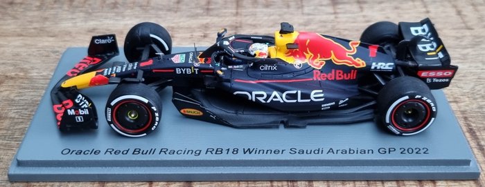 Image 2 of Spark - 1:43 - Oracle Red Bull Racing RB18 #1 Max Verstappen - Winner Saudi Arabian GP - F1 World C