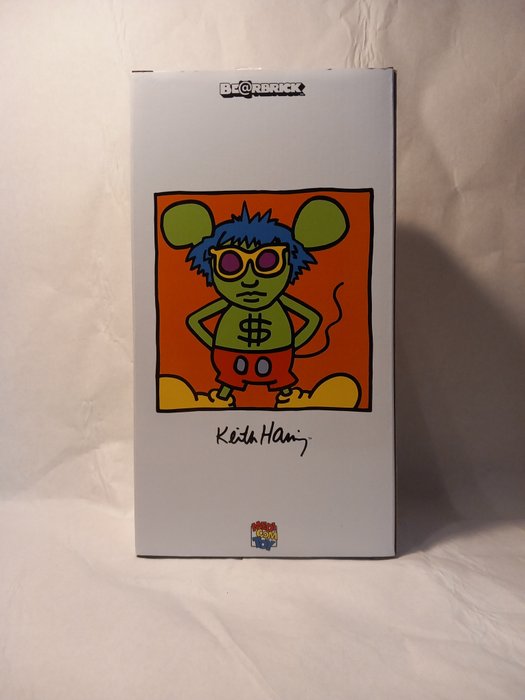 Image 2 of Medicom Toy Be@rbrick - Bearbrick Keith Haring Andy Mouse Bearbrick 400%