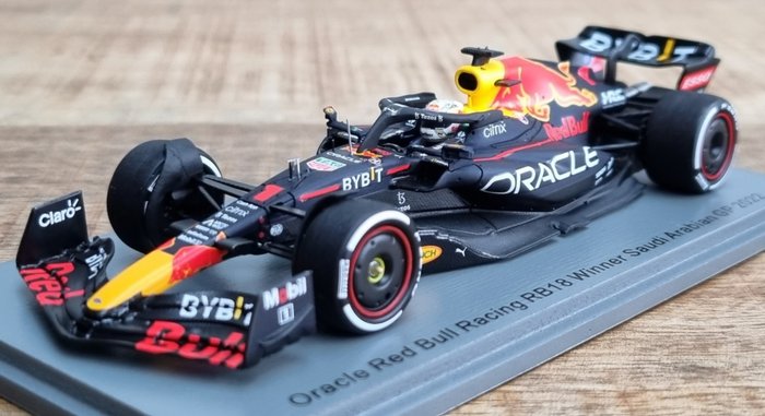 Preview of the first image of Spark - 1:43 - Oracle Red Bull Racing RB18 #1 Max Verstappen - Winner Saudi Arabian GP - F1 World C.
