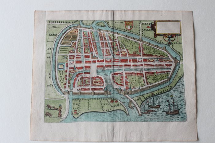 Image 2 of Netherlands, Rotterdam; L. Guicciardini - Rotterdam - 1581-1600