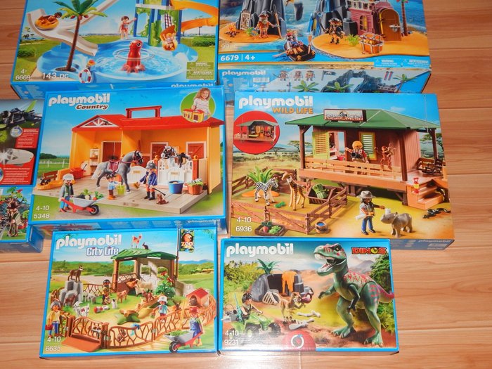 Image 3 of Playmobil - set 8x Playmobil Sets: Playmobilsammlung, Piraten, Country, Ritter, NEU/OVP/UNGEÖFFNET