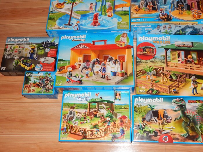 Image 2 of Playmobil - set 8x Playmobil Sets: Playmobilsammlung, Piraten, Country, Ritter, NEU/OVP/UNGEÖFFNET