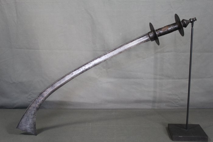 剑 - 钢 - kora - 尼泊尔 - 19世纪