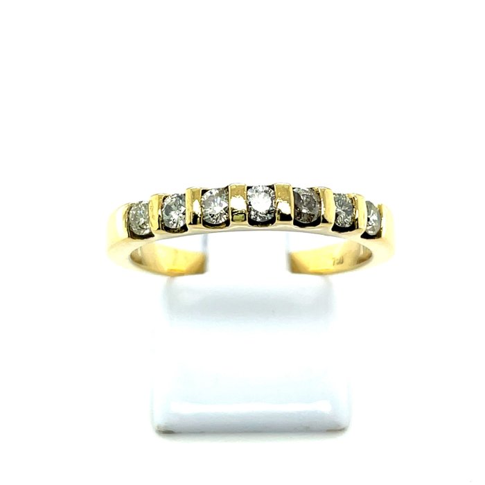 Image 2 of 18 kt. Gold, Yellow gold - Ring - 0.50 ct Diamond - Diamonds