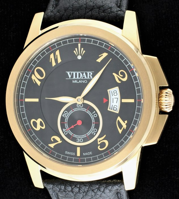 Preview of the first image of Vidar Since 1909 - Milano-Sec - Swiss Automatic - Sellita SW260 - Ref. No: VR 019-260-01-GL-s - Men.