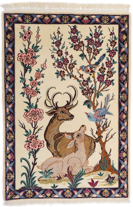 Isfahan - Tappeto - 106 cm - 73 cm