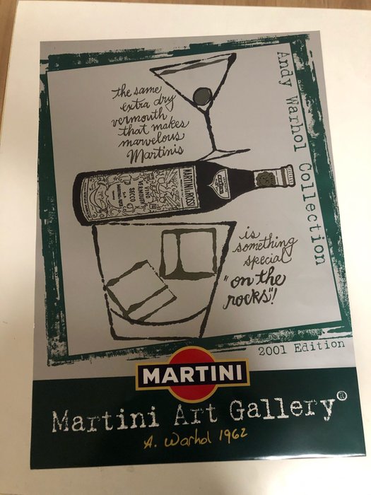 Andy Warhol, after - Martini art gallery
