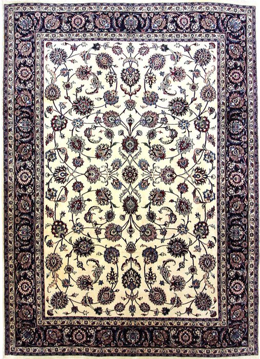 Kashmar sehr fein Neuwertig - Teppich - 350 cm - 250 cm