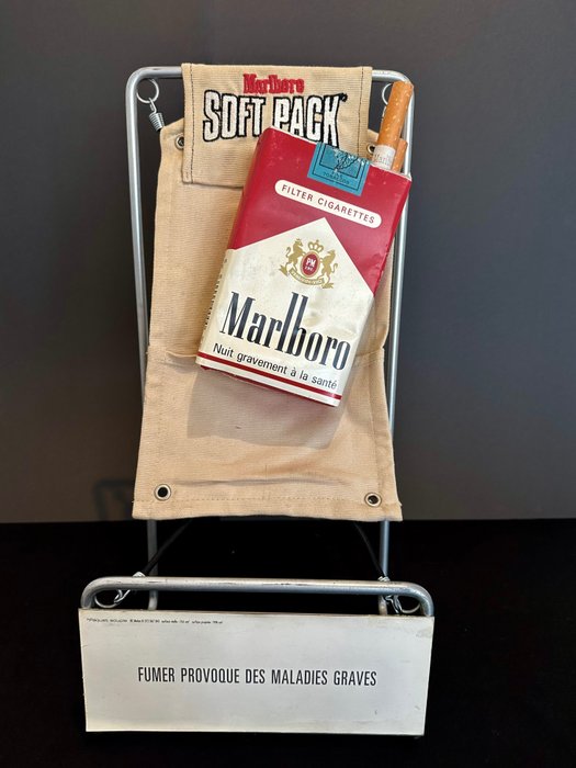 Pubblicità da banco Sigarette Marlboro degli anni '80 - Metallo e  plastica - Catawiki