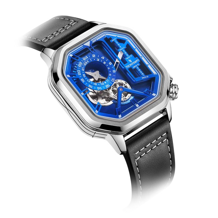 Tecnotempo® - "Dynamic Shuttle" Automatic Engine - - TT.SH.BL (blue dial) - Heren - 2011-heden