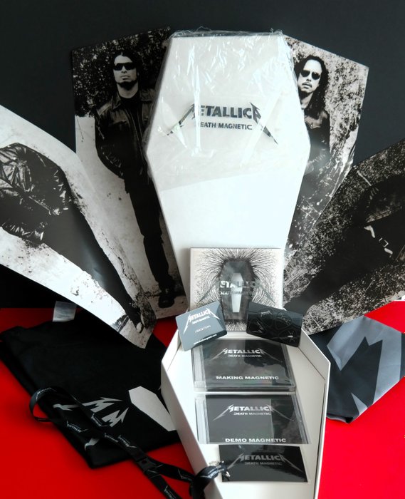金属乐队 - Death Magnetic / Huge Limited Edition Collectors Box  /Mint & Partly Sealed - 光盘盒套装 - 2008