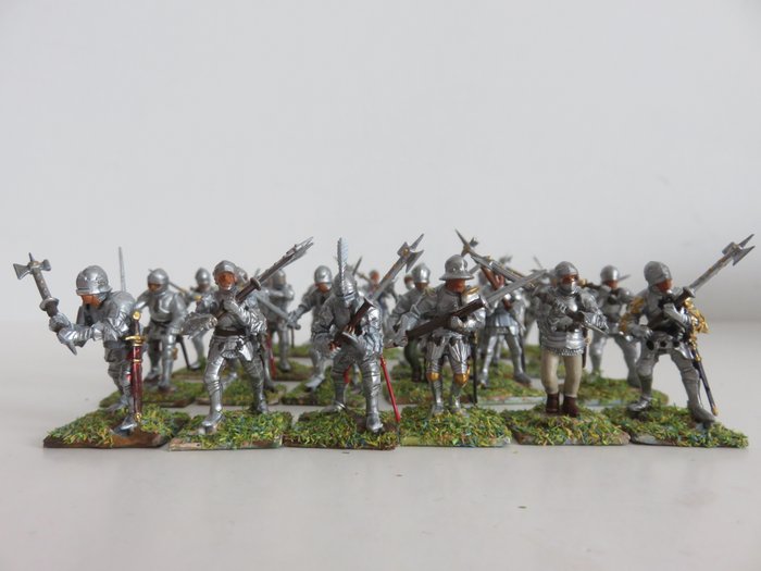 Perry Miniatures - Toy figure Foot Knights (1450-1500) - 2000-2010 - U.K. -  Catawiki