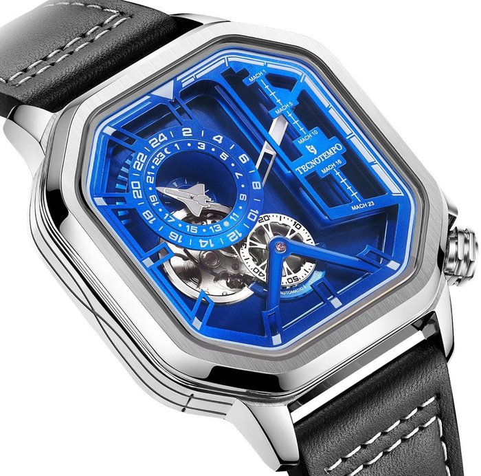 Tecnotempo® - "Dynamic Shuttle" Automatic Engine - - TT.SH.BL (blue dial) - Hombre - 2011 - actualidad